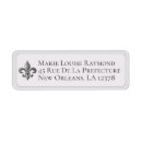 Search for paris france return address labels French