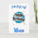 Search for son 16th birthday cards Boy