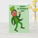 Search for kids st patricks day cards Leprechaun