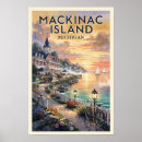 Search for mackinac island posters Great lakes