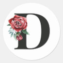 Search for letter d stickers Initials