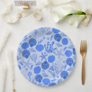 Search for seashell paper plates Ocean