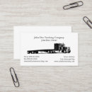 Search for trucking business cards Driver