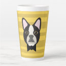Search for boston terrier mugs Black and white