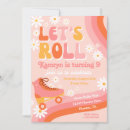 Search for retro roller skating invitations Roller skate party