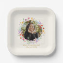 Search for floral graduation plates Feminine
