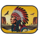 Search for native american car floor mats Chief