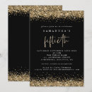 Search for hot pink black gold invitations Sparkle