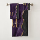 Search for purple and gold bath towels Glam