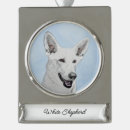 Search for white german shepherd ornaments Puppy