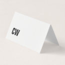 Search for folded business cards Minimal