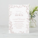 Search for dusty rose bridal shower invitations Pink
