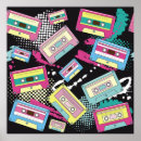 Search for 80s music posters Pattern