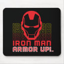 Search for iron man mousepads Comic books