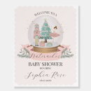 Search for winter baby shower welcome signs Pink nutcracker