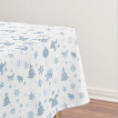 Search for blue christmas tablecloths Blue and white