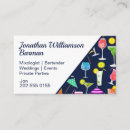 Search for mixologist business cards Minimalist