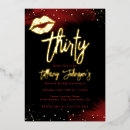 Search for lips invitations Gold