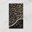 Search for leopard appointment cards cosmetologist