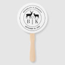 Search for rustic wedding hand fans Minimalist