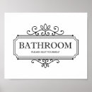 Search for funny bathroom art Vintage