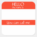Search for hello my name is stickers Funny