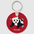 Search for red panda keychains Pandas