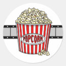 Search for movie night stickers Vintage
