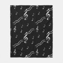 Search for music blankets Musical notes