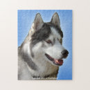 Search for siberian husky puzzles Dog