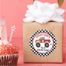 Search for red truck stickers Monster truck birthday