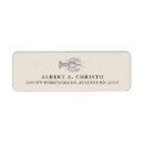 Search for fisherman return address labels Vintage