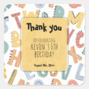 Search for dinosaur thank you stickers Simple