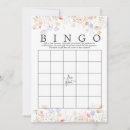 Search for bridal bingo invitations Wildflower