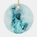 Search for statue of liberty ornaments America