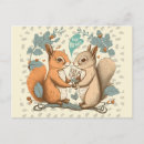 Search for funny squirrel postcards retro