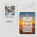 Search for memorial cards Cross