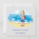 Search for beach holiday cards Illustration