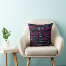 Search for blue and black pillows Striped
