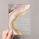 Search for agate invitations Marble