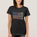 Search for one nation under god tshirts Trending