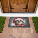 Search for christmas cat doormats Xmas