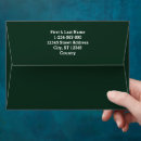 Search for dark green envelopes Rustic
