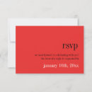 Search for red black wedding invitations Rsvp