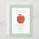 Search for apple birthday invitations Red