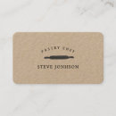 Search for baker business cards Culinary