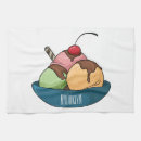 Search for ice cream kitchen towels Food