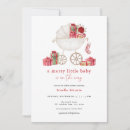 Search for christmas baby shower invitations Santa