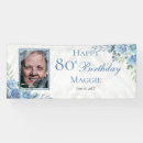Search for 80th birthday banners 80 years