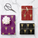Search for purple and gold wrapping paper Pattern